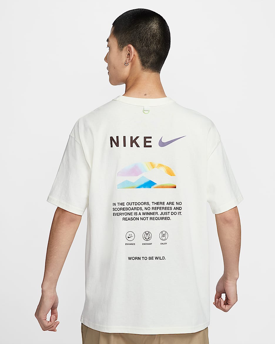 Nike Sportswear Premium Essentials 男子T恤 - 帆白