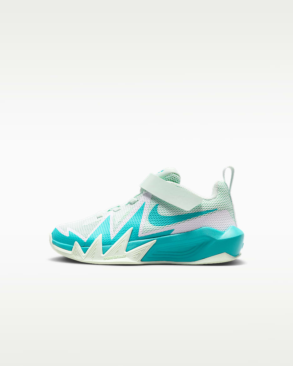 Nike S.T. Dynamite 耐克小火星幼童篮球鞋 - 微绿/白色/仙人掌绿