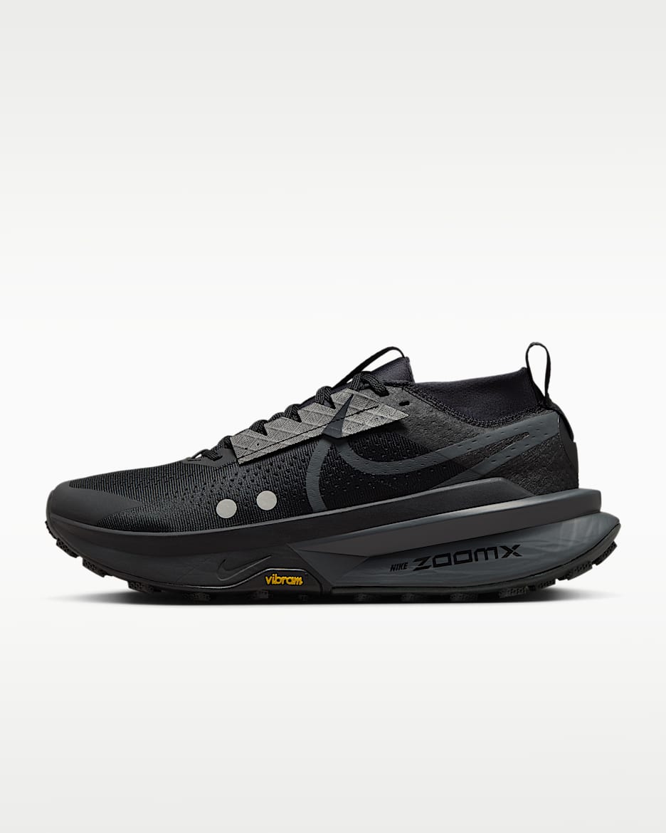 Nike Zegama Trail 2 男子越野跑步鞋 - 黑/丝绒棕/金属银灰/煤黑