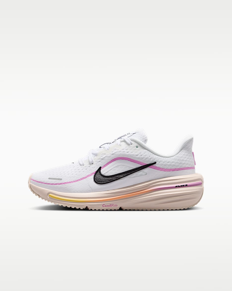 Nike Winflo 12 大童公路跑步鞋 - 白色/浅品红/粉白/黑