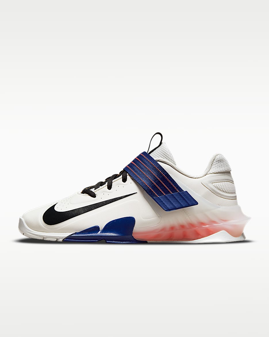 Nike Savaleos 举重运动鞋 - 帆白/深宝蓝/神秘焰火色/黑