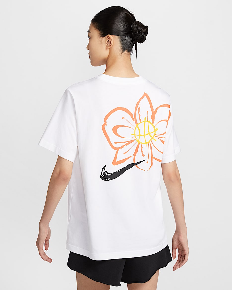 Nike Sportswear 无畏金兰女子T恤 - 白色