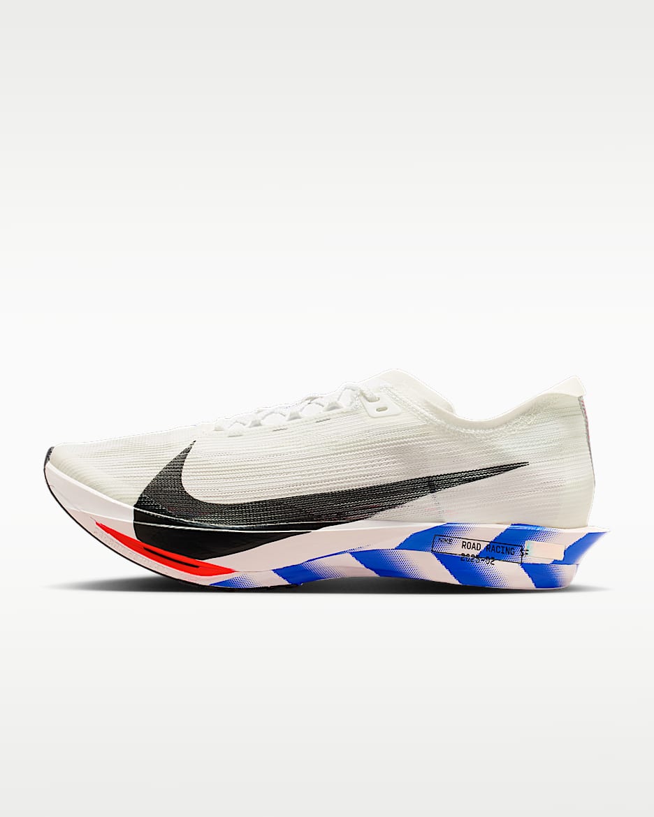 Nike Streakfly 2 男子公路竞速跑步鞋 - 白色/赛车蓝/亮深红/黑