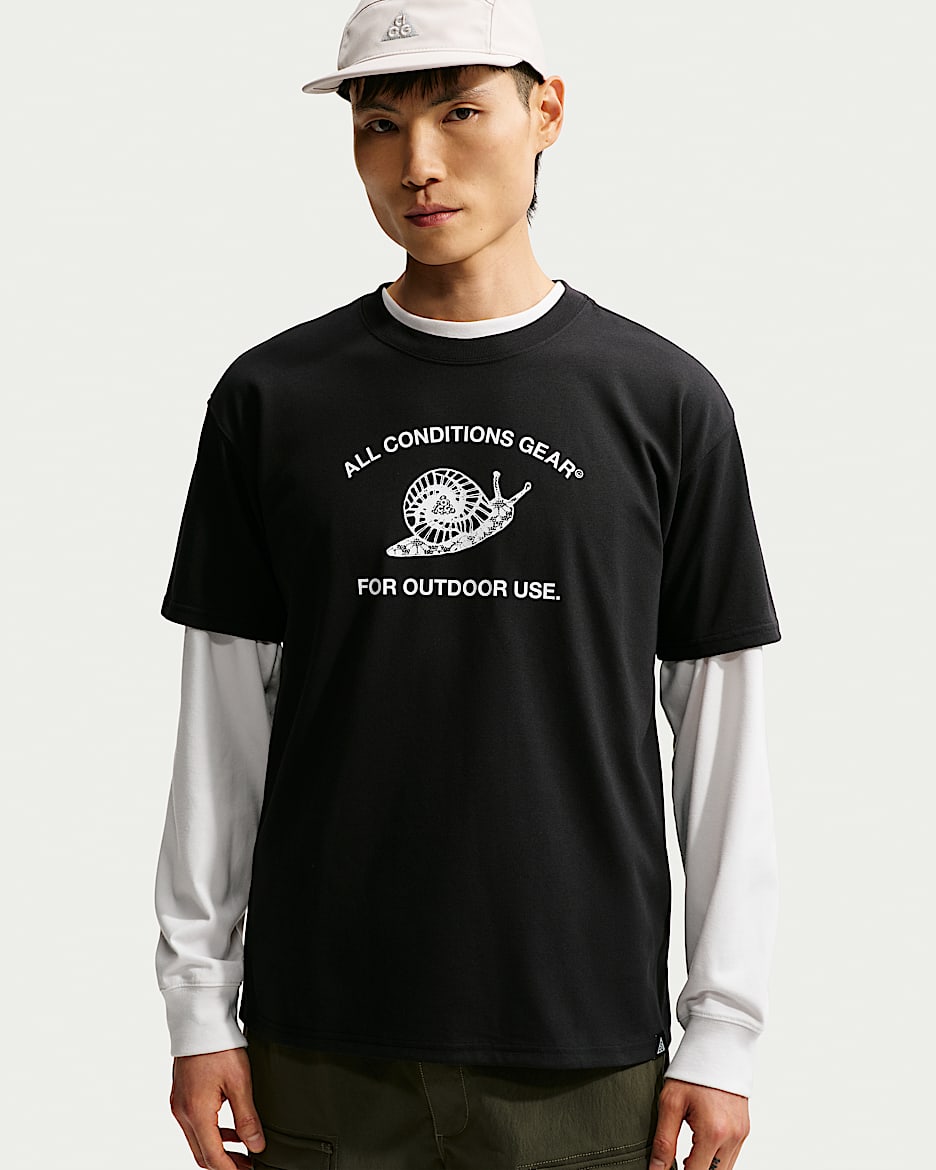 ACG Dri-FIT 男子速干短袖T恤 - 黑