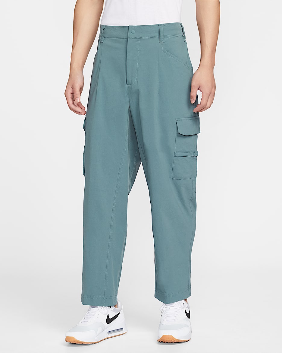 Nike Fairway Fresh Dri-FIT 男子宽松速干高尔夫长裤 - 矿物岩板蓝/矿物岩板蓝