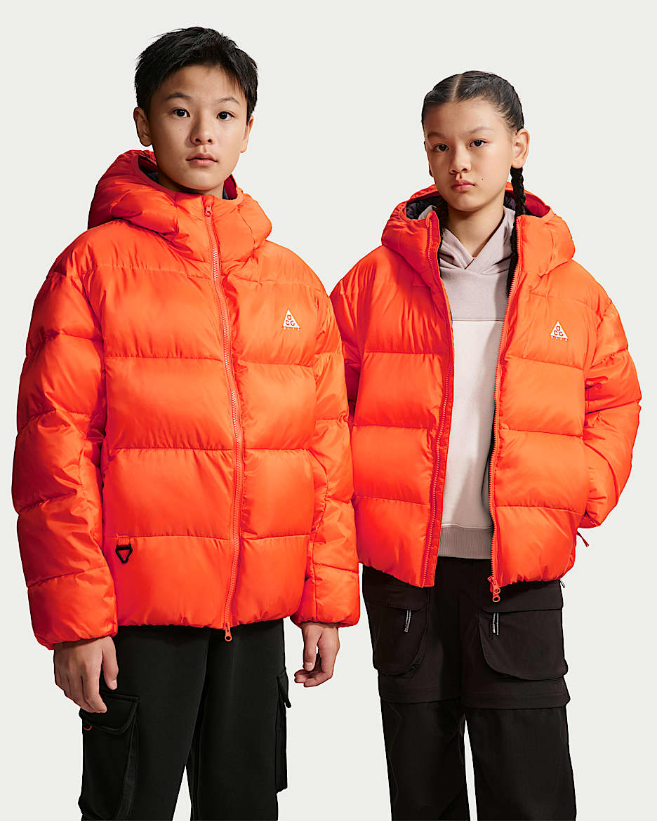 Nike ACG Lunar Lake 大童夹克 - 安全橙