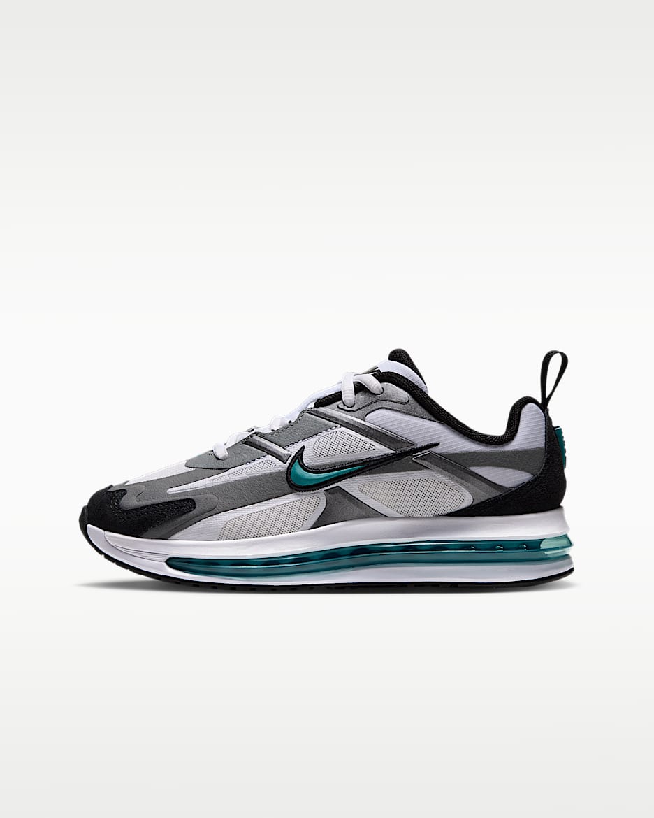 Nike Air Max Metro 大童运动鞋 - 白色/黑/烟灰/能量绿