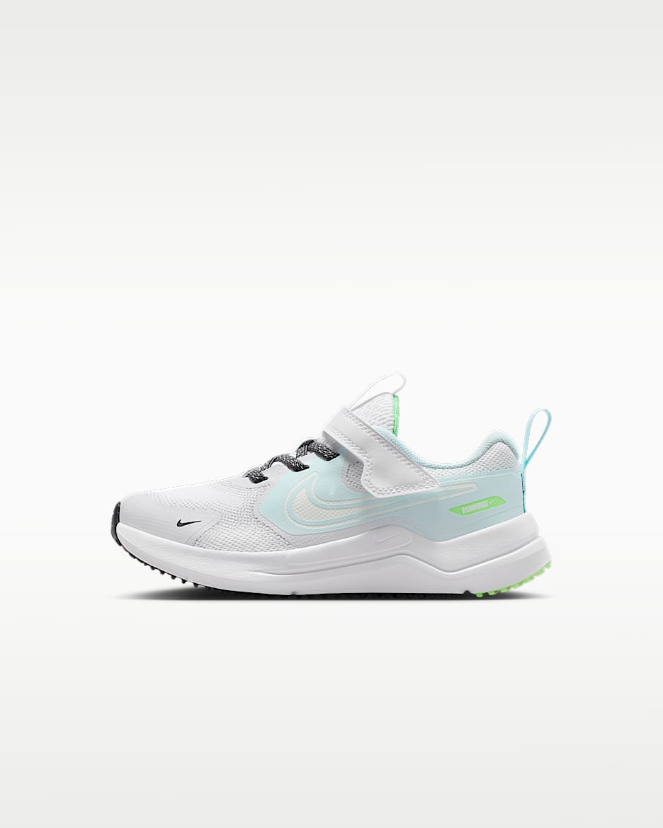 Nike Cosmic Runner 耐克宇宙一号幼童运动鞋 - 白色/白色/梦幻绿/白色