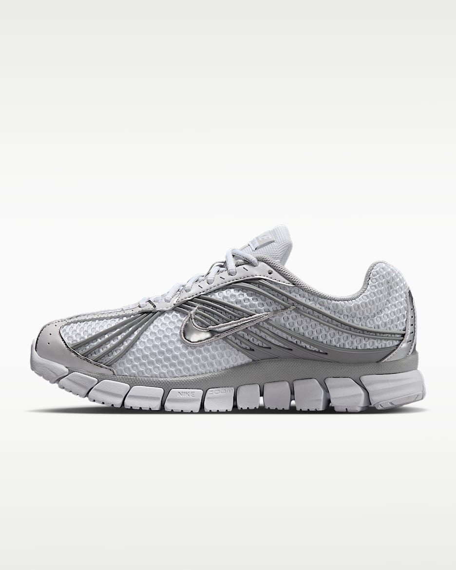 Nike Zoom Skylon 11 耐克大白牙女子运动鞋 - 白色/雾灰/金属银