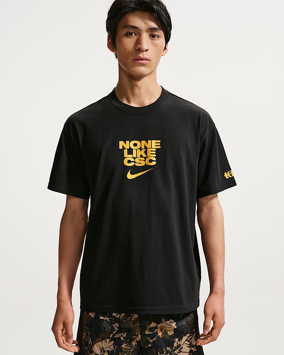 CHBL "CSC" Nike 耐高篮球系列男子短袖T恤 - 黑