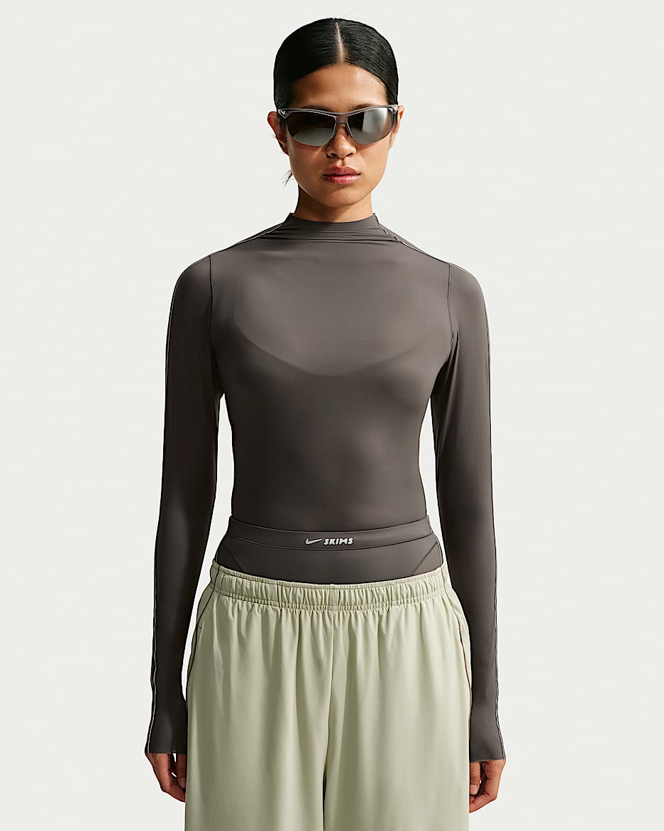 NikeSKIMS Weightless 女子速干企领长袖上衣 - NSKM Boulder