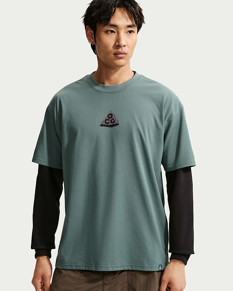 ACG Dri-FIT 男子速干短袖T恤 - 矿物岩板蓝