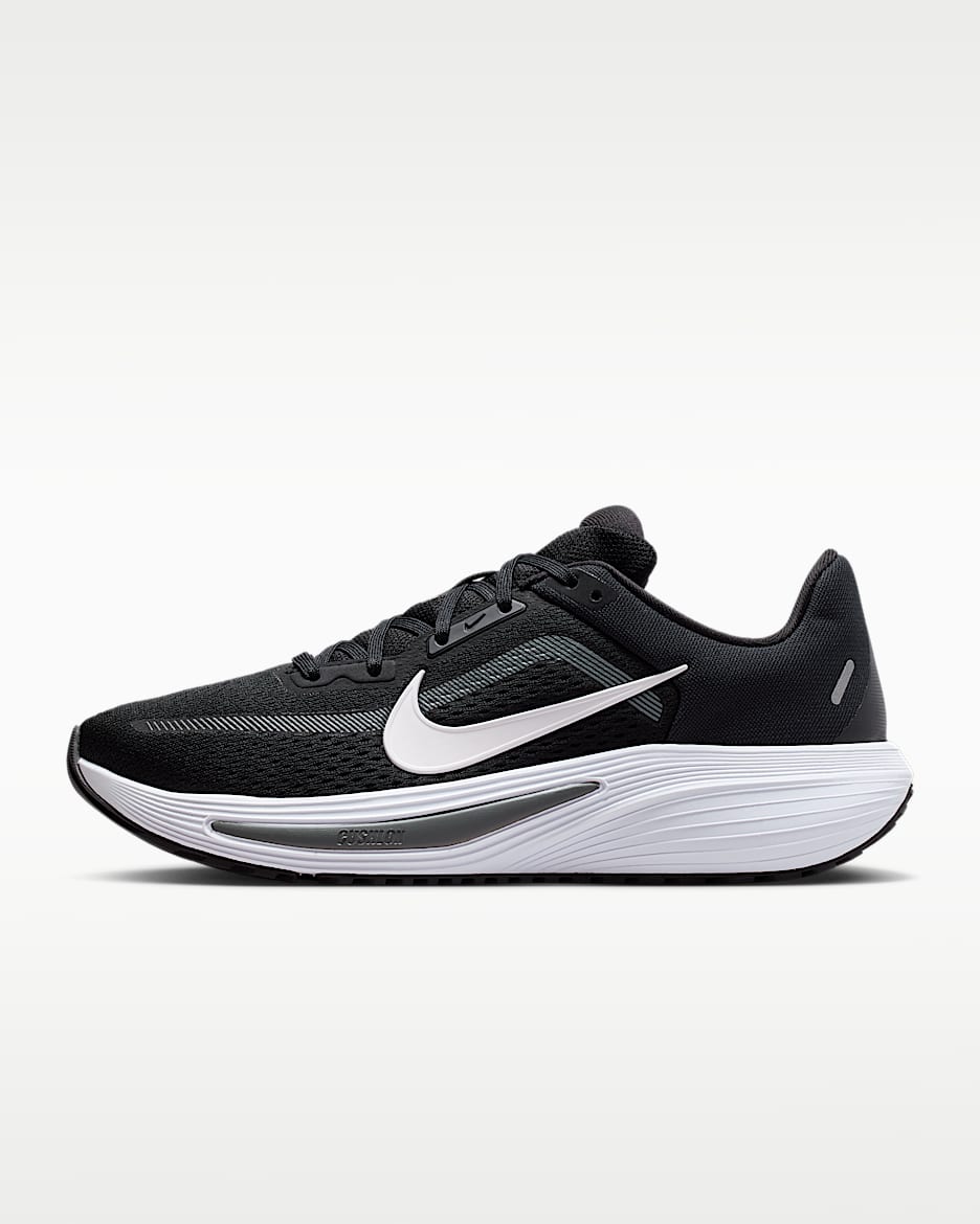 Nike Quest 7 女子公路跑步鞋 - 黑/煤黑/白色