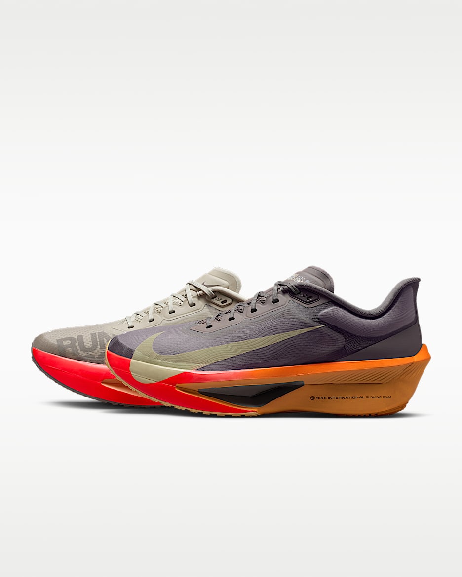 Nike Zoom Fly 6 男子公路竞速跑步鞋 - 沙漠卡其/君王/亮深红/洞穴石色