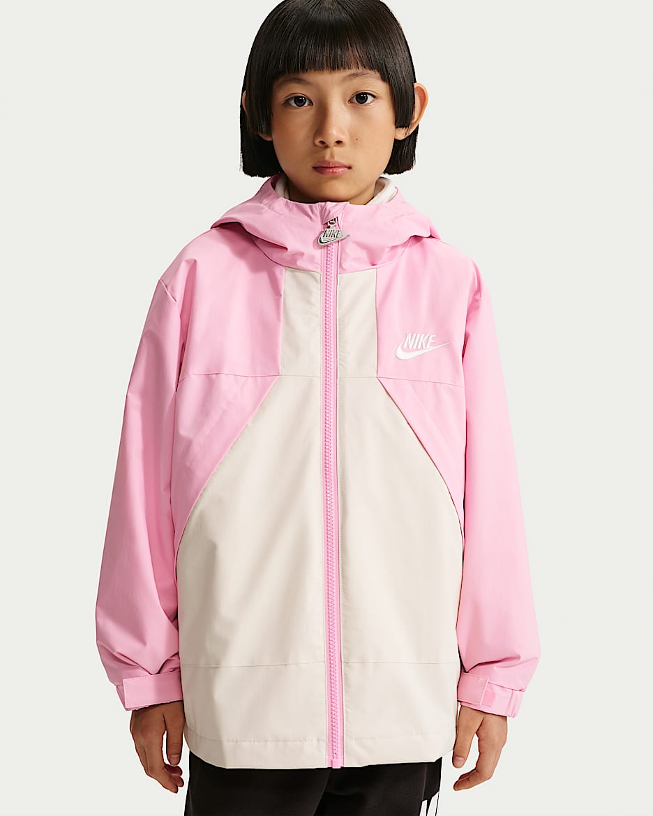 Nike 幼童三合一两件套夹克 - 上升粉