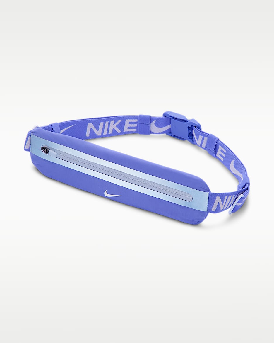 Nike Slim 4.0 速干跑步腰包 - 宝石蓝/氢蓝/白色