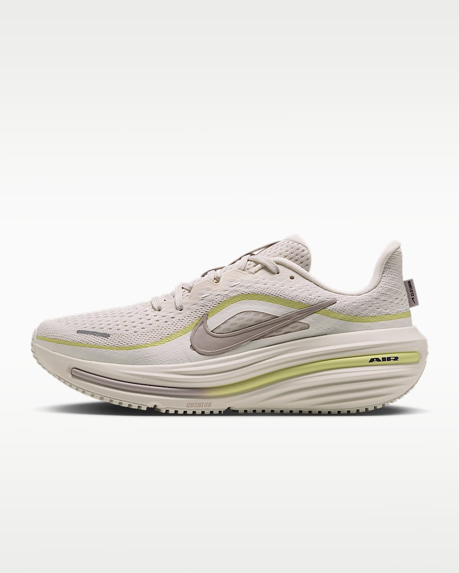 Nike Winflo 12 女子公路跑步鞋 - 幻影灰白/帆白/黄绿/灰紫