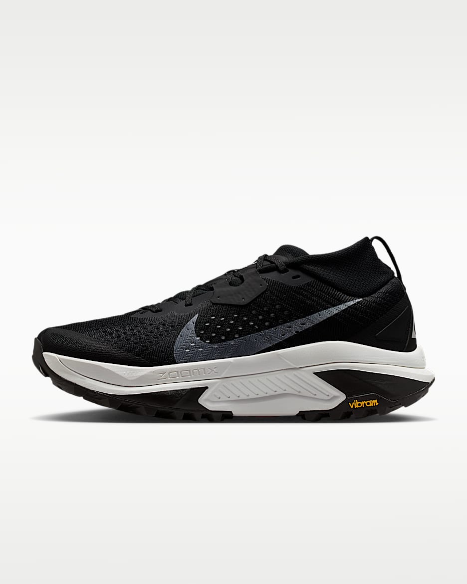 Nike ACG Zegama 男子越野跑步鞋 - 黑/安全橙/煤黑/山峰白