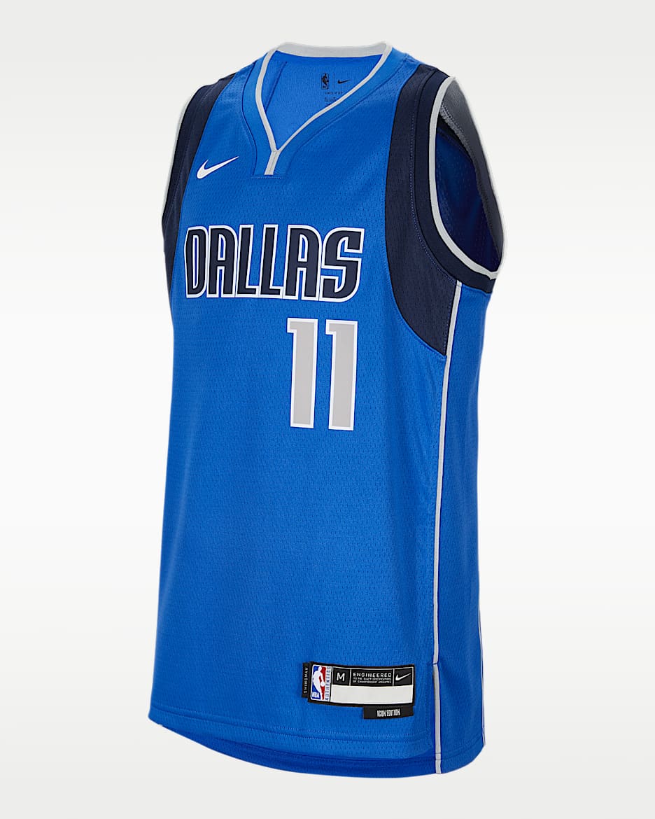 达拉斯独行侠队凯里·欧文 (Kyrie Irving) Icon Edition Nike NBA Swingman Jersey 大童（男孩）速干球衣 - 游戏宝蓝
