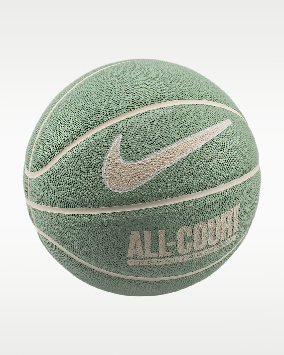 Nike Everyday All-Court 8P 篮球 - 温和灰绿/淡象牙白/白色/淡象牙白