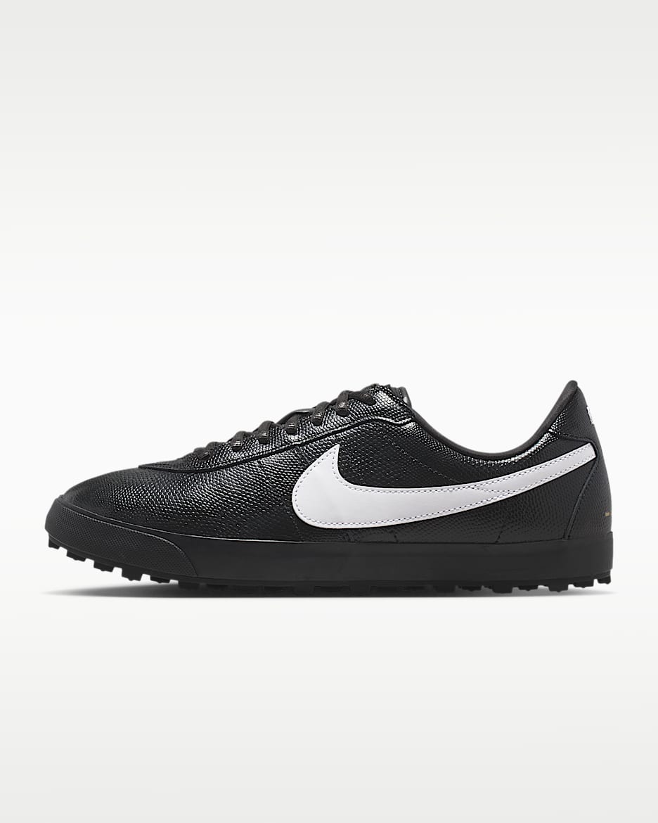 Nike Astrograbber SE 男子复古薄底运动鞋 - 黑/帆白/金属色/白色