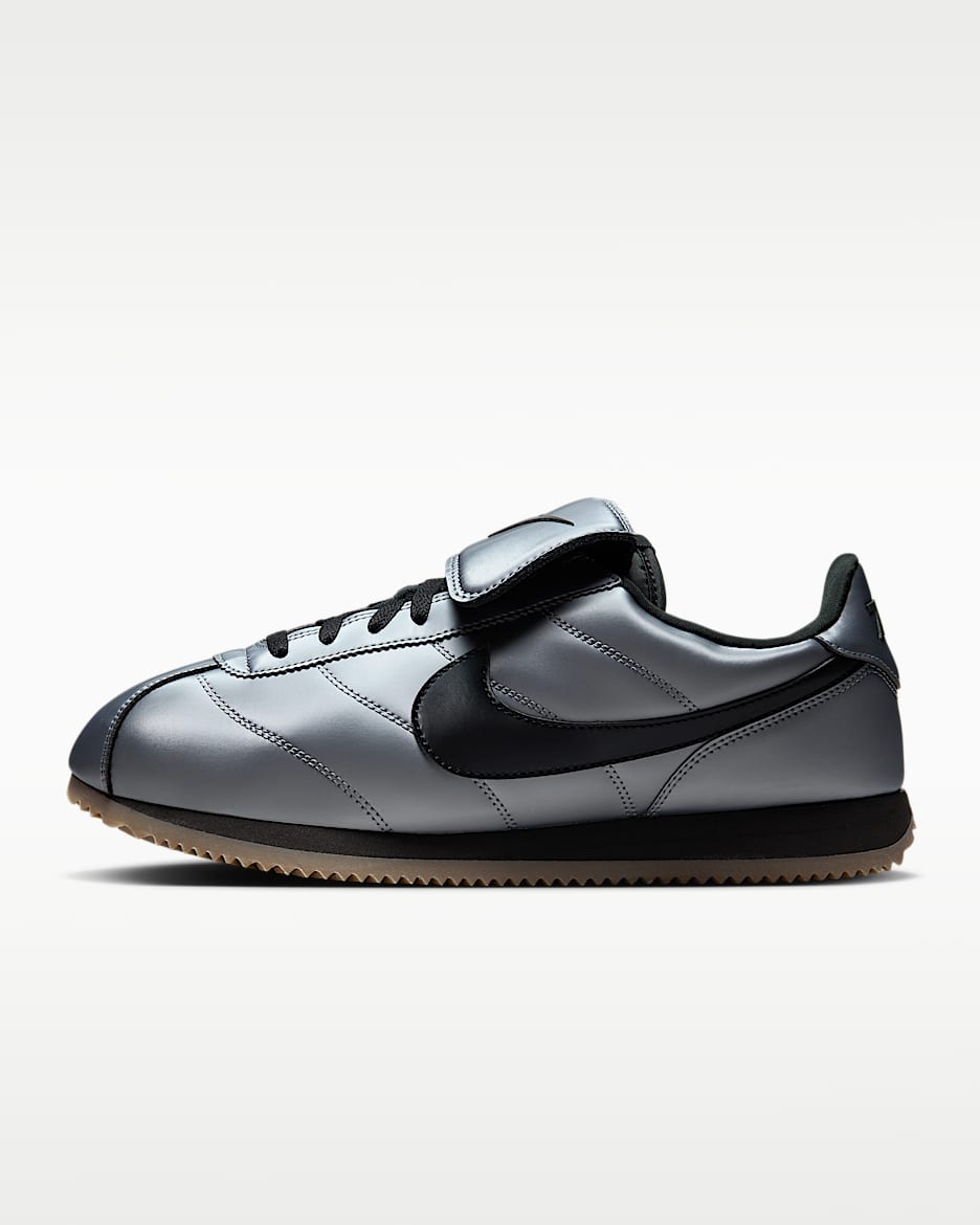 Nike Cortez SE 男子运动鞋 - 金属灰/橡皮暗褐/黑