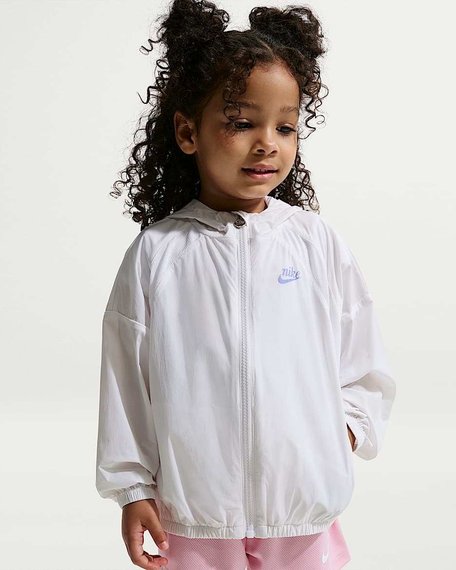 Nike 婴童网球夹克 - 白色