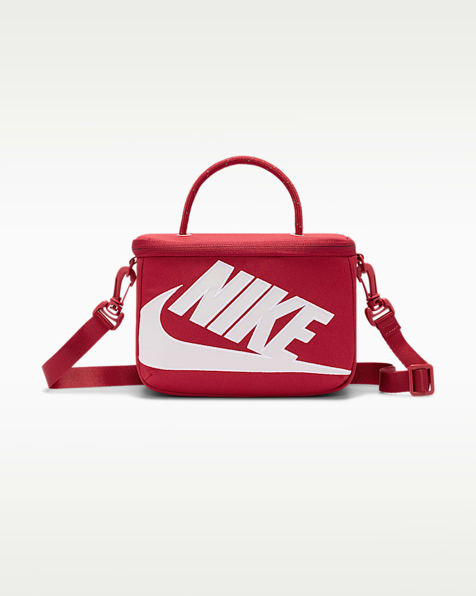 Nike 鞋盒式斜挎包 - 深红/深红/帆白