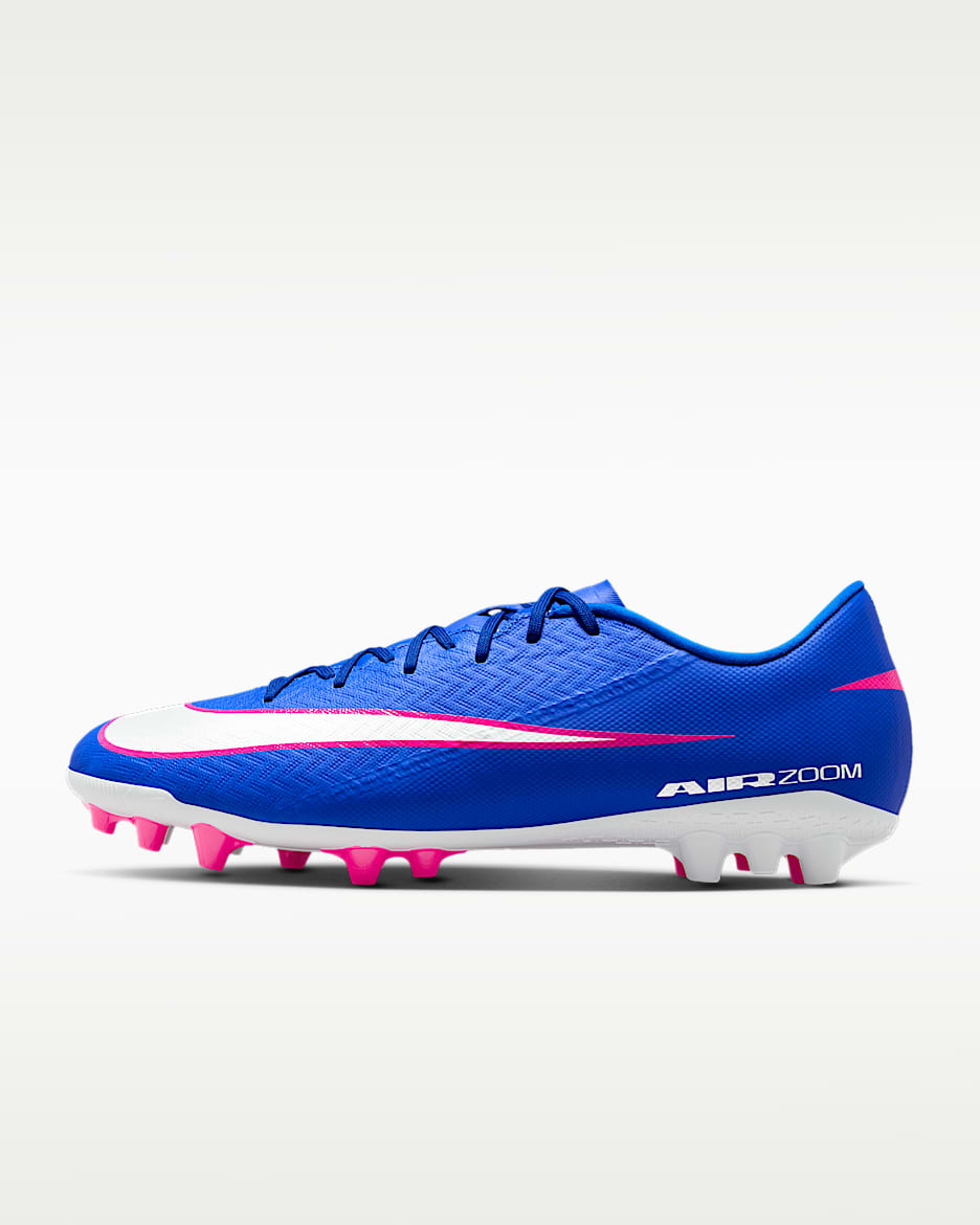 Nike Mercurial Vapor 16 Academy 耐克刺客系列 AG 人造草地低帮足球鞋 - 赛车蓝/白色