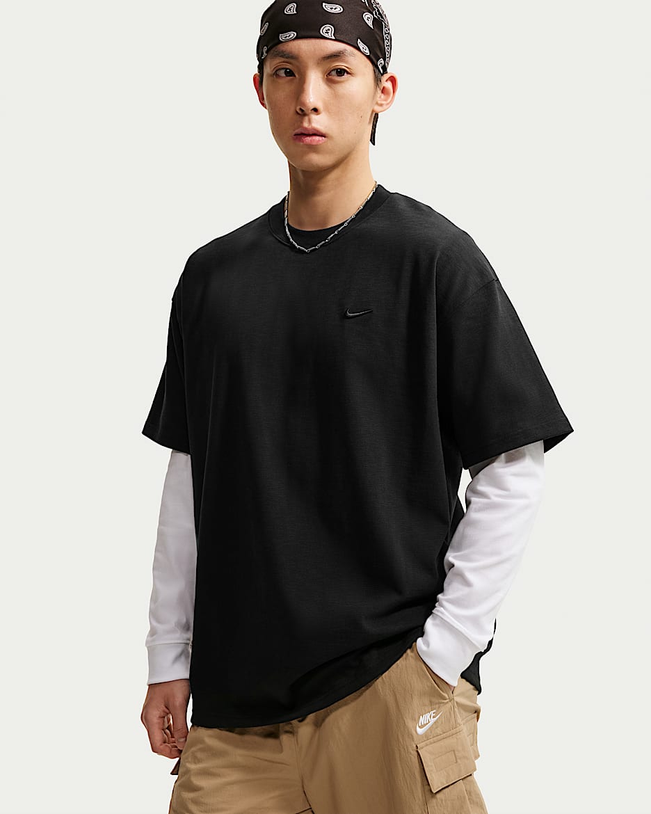 Nike Energy 男子短袖T恤 - 黑
