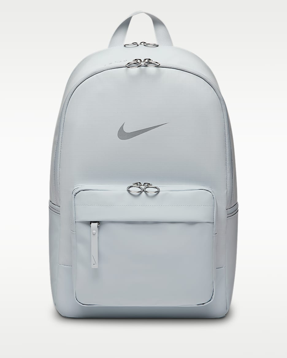 Nike Heritage 冬季款尤金双肩包 - 白金色/白金色/金属银