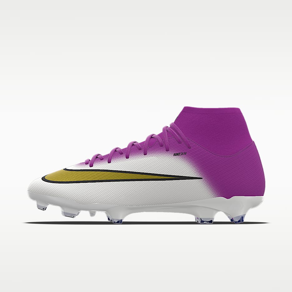 Nike Mercurial Superfly 11 Academy By You 专属定制 FG 天然硬质草地高帮足球鞋 - 多色/多色