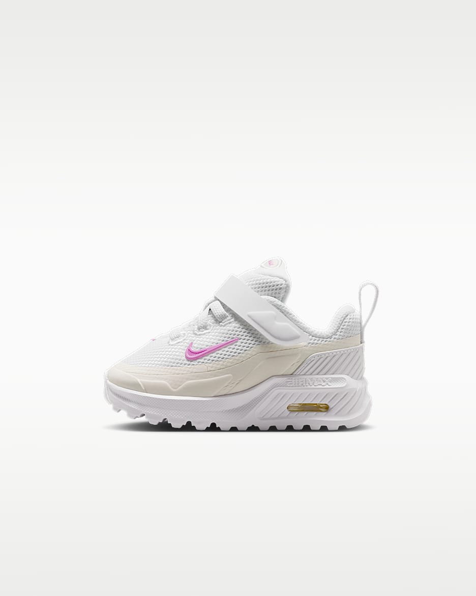 Nike Air Max Bia 婴童运动鞋 - 白色/杉木浅蓝灰/浅品红