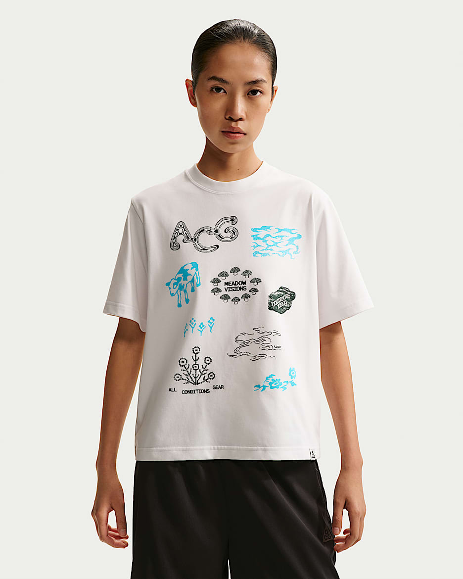 Nike ACG Dri-FIT 女子速干T恤 - 山峰白