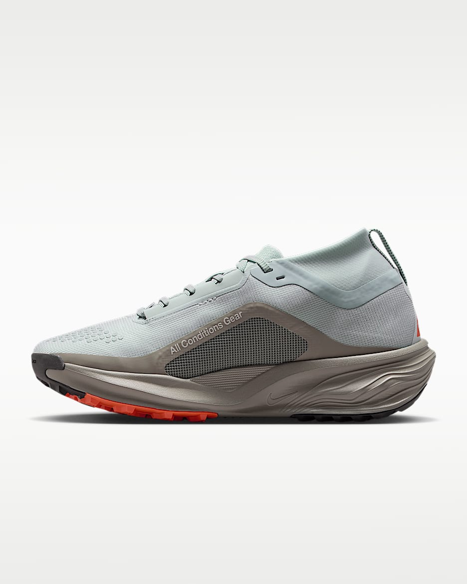 ACG Pegasus Trail GORE-TEX 耐克飞马女子越野跑步鞋 - 浅银/浅军绿/安全橙/浅银
