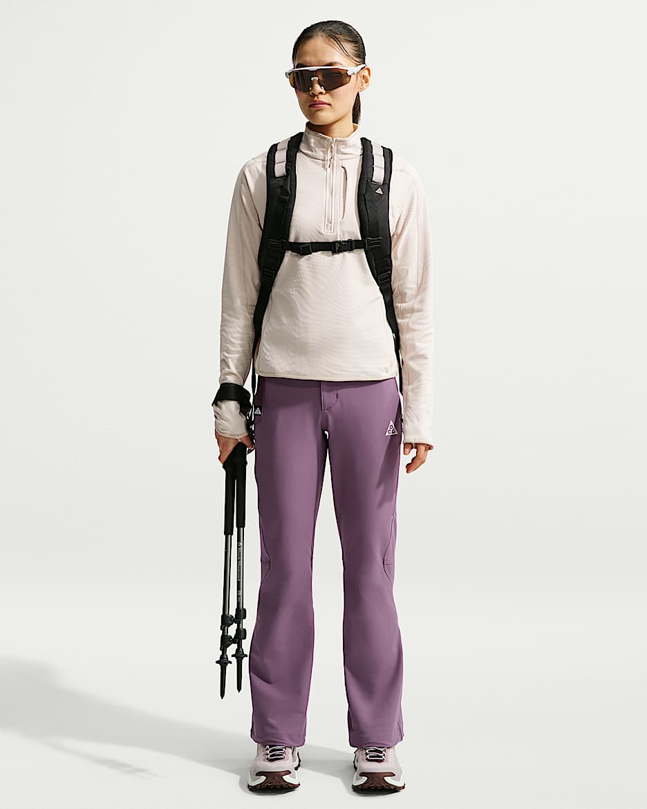 ACG Cloud Trekker 女子拒水徒步长裤 - 尘紫/黑/山峰白