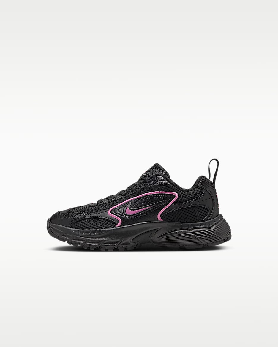 Nike Stratos Shift 2000 幼童运动鞋 - 黑/暗烟灰/俏皮粉