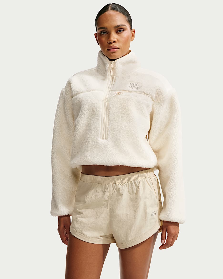 NikeSKIMS Crunchy Nylon 女子短裤 - NSKM Parchment
