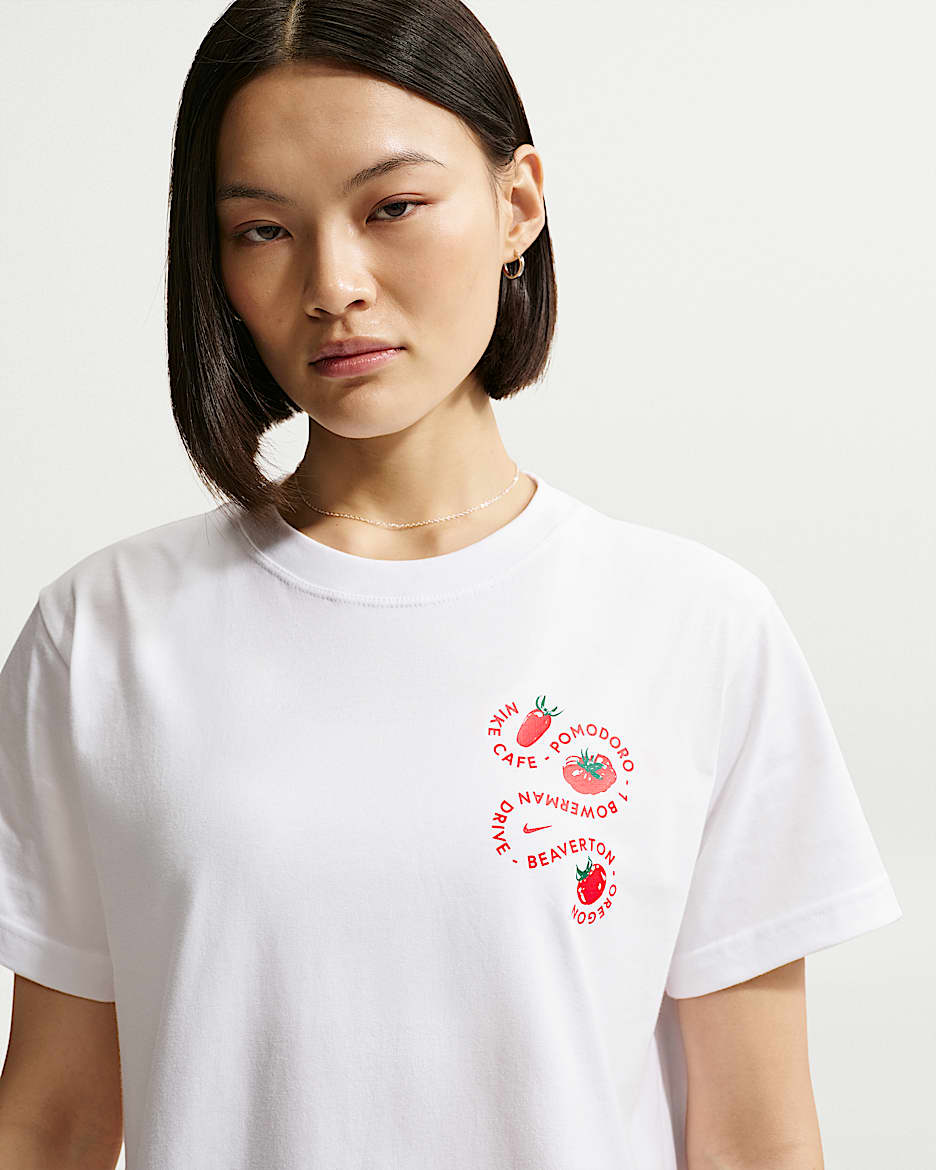 Nike Sportswear Classic 女子 Oversize 风T恤 - 白色