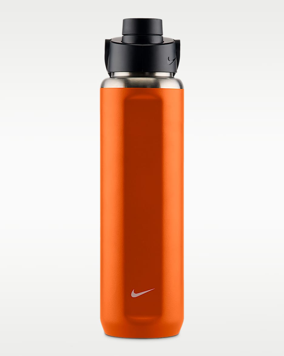 Nike ACG ReCharge Chug 不锈钢印花水壶（700 毫升） - 安全橙/黑/山峰白