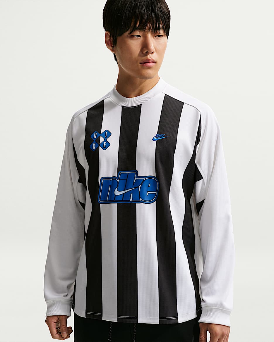 Nike Sportswear Club 男子上衣 - 黑/白色/游戏宝蓝