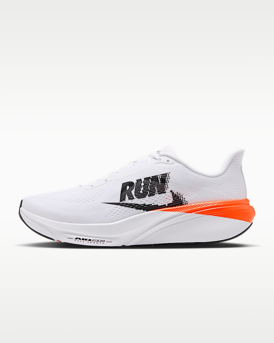 Nike Pegasus 42 耐克飞马男子公路跑步鞋 - 白色/白色/荷兰橙/黑