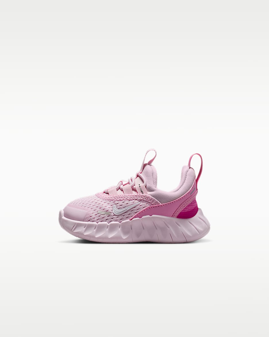 Nike Free Ride 婴童运动鞋 - 上升粉/俏皮粉/浅紫丁香色/白色