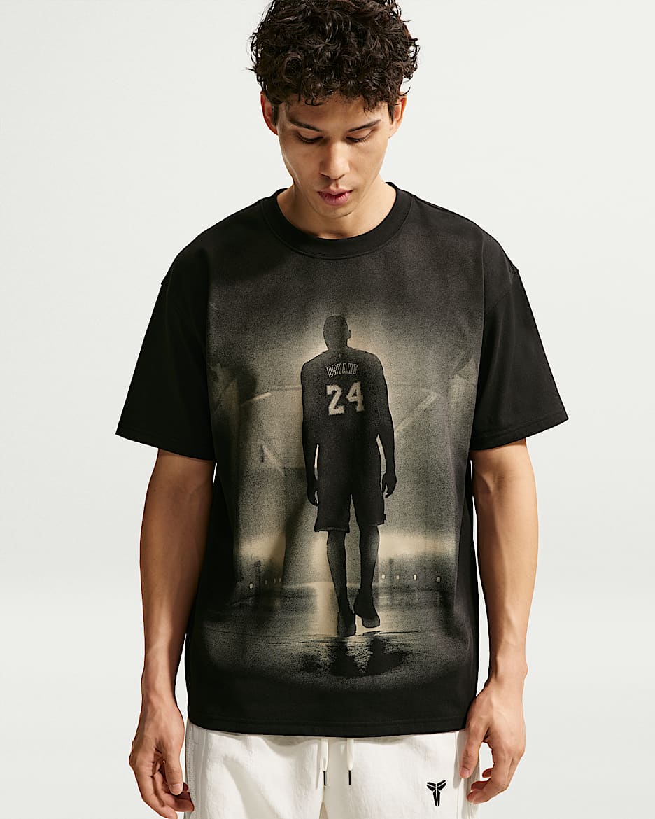 Kobe Nike Dri-FIT 科比男子速干篮球T恤 - 黑