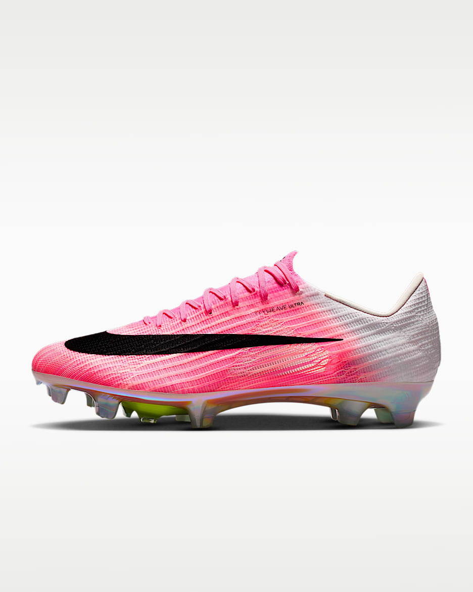 Nike Mercurial Superfly 11 Elite 耐克破阵·刺客系列男/女 FG 天然硬质草地低帮足球鞋 - 多色/黑