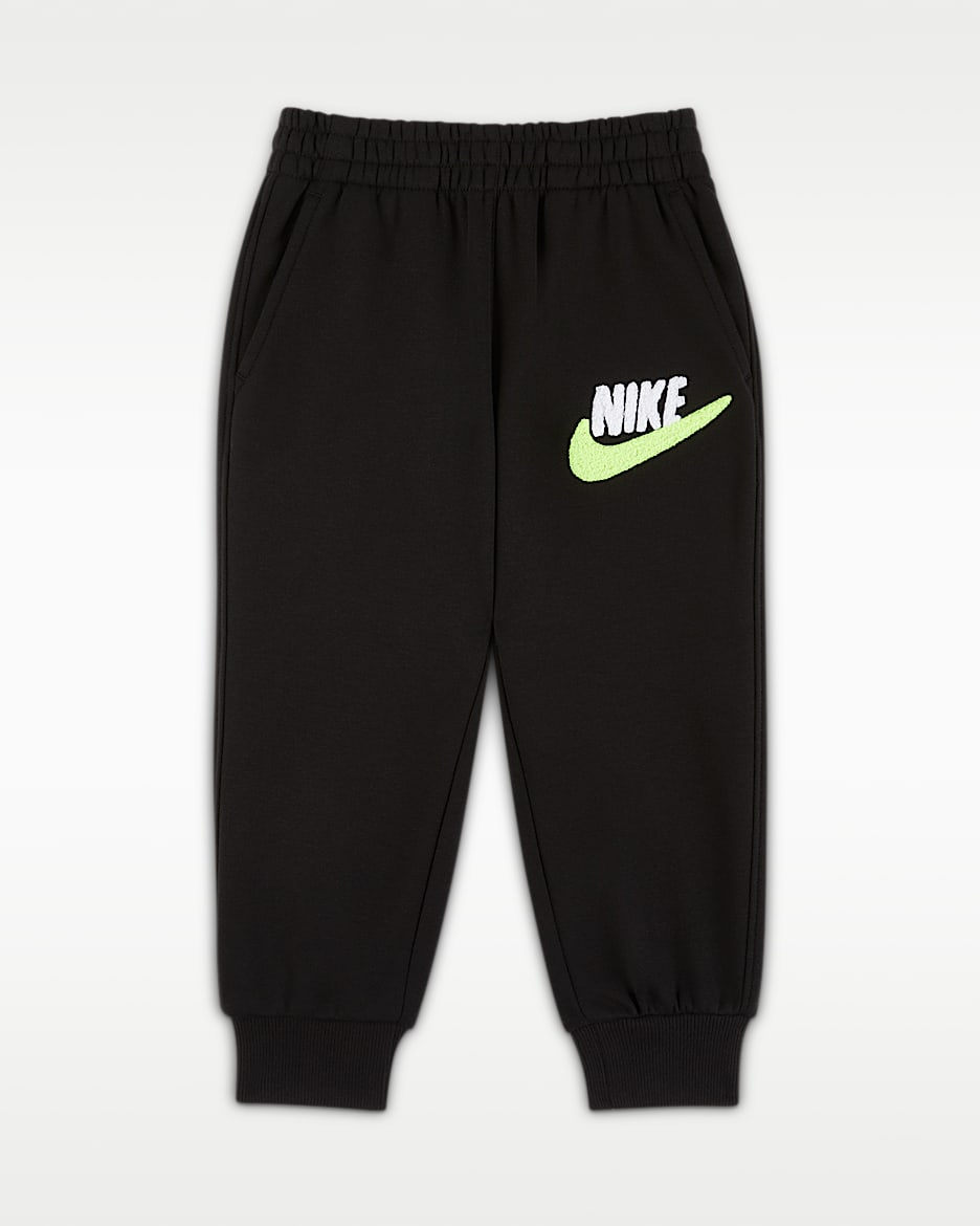 Nike Club 婴童加绒长裤 - 黑