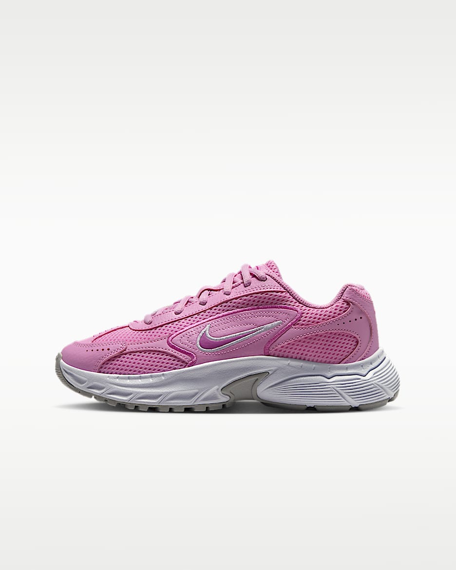 Nike Stratos Shift 2000 大童运动鞋 - 上升粉/白色/白金色/俏皮粉