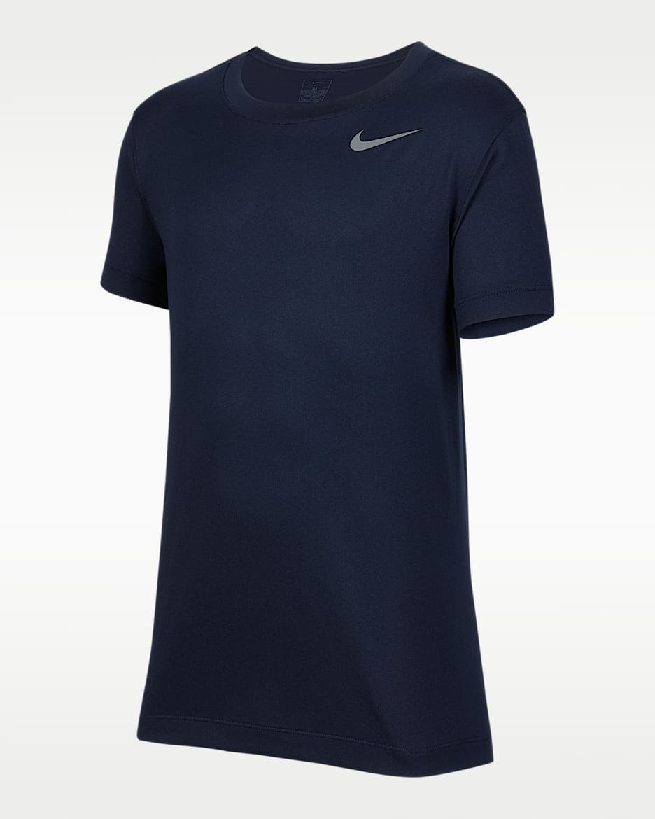 Nike Team Legend 大童速干T恤 - 黑曜石色