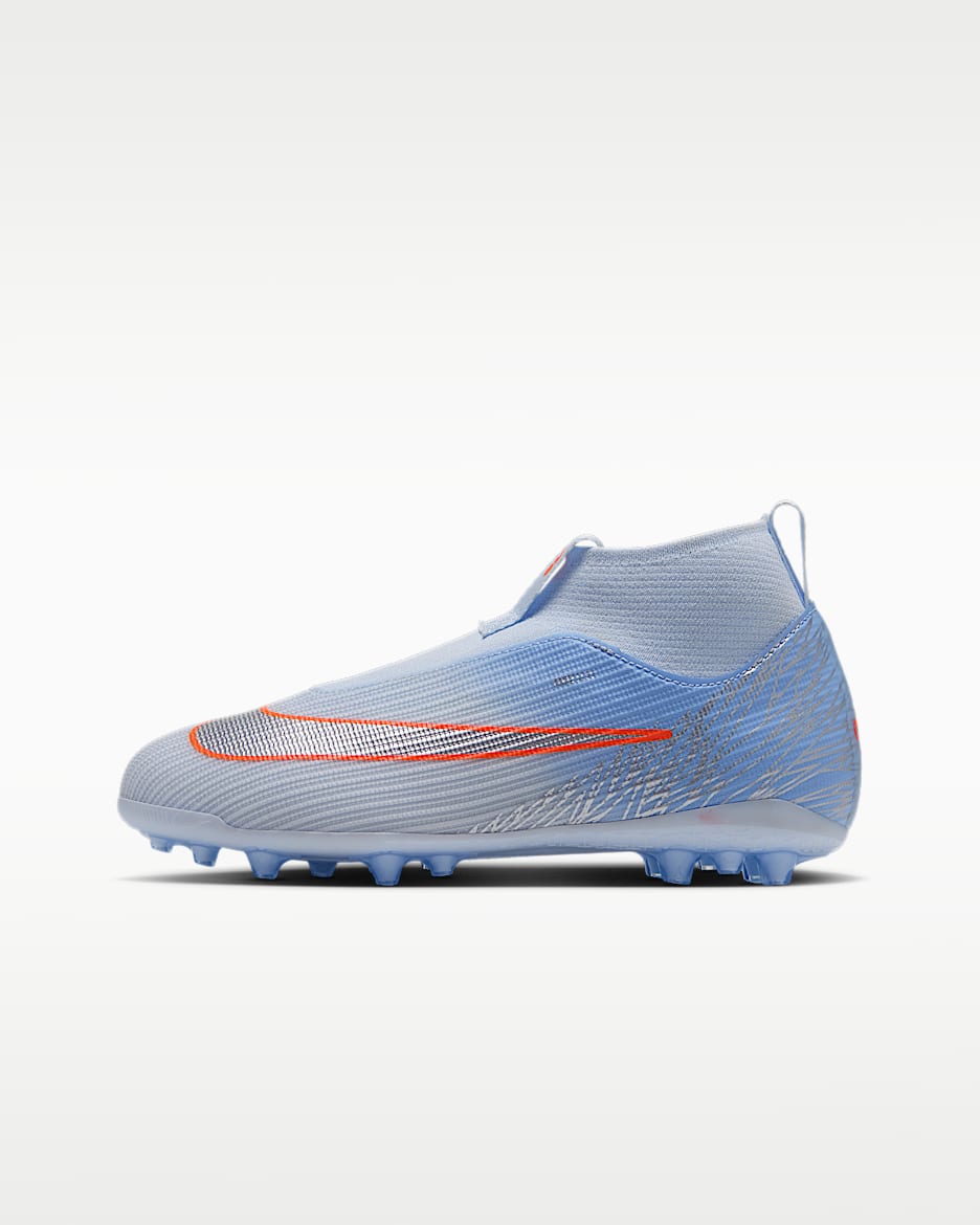 Nike United Jr. Mercurial Superfly 11 Academy 耐克刺客系列大童 AG 人造草地高帮足球鞋 - 多色/黑
