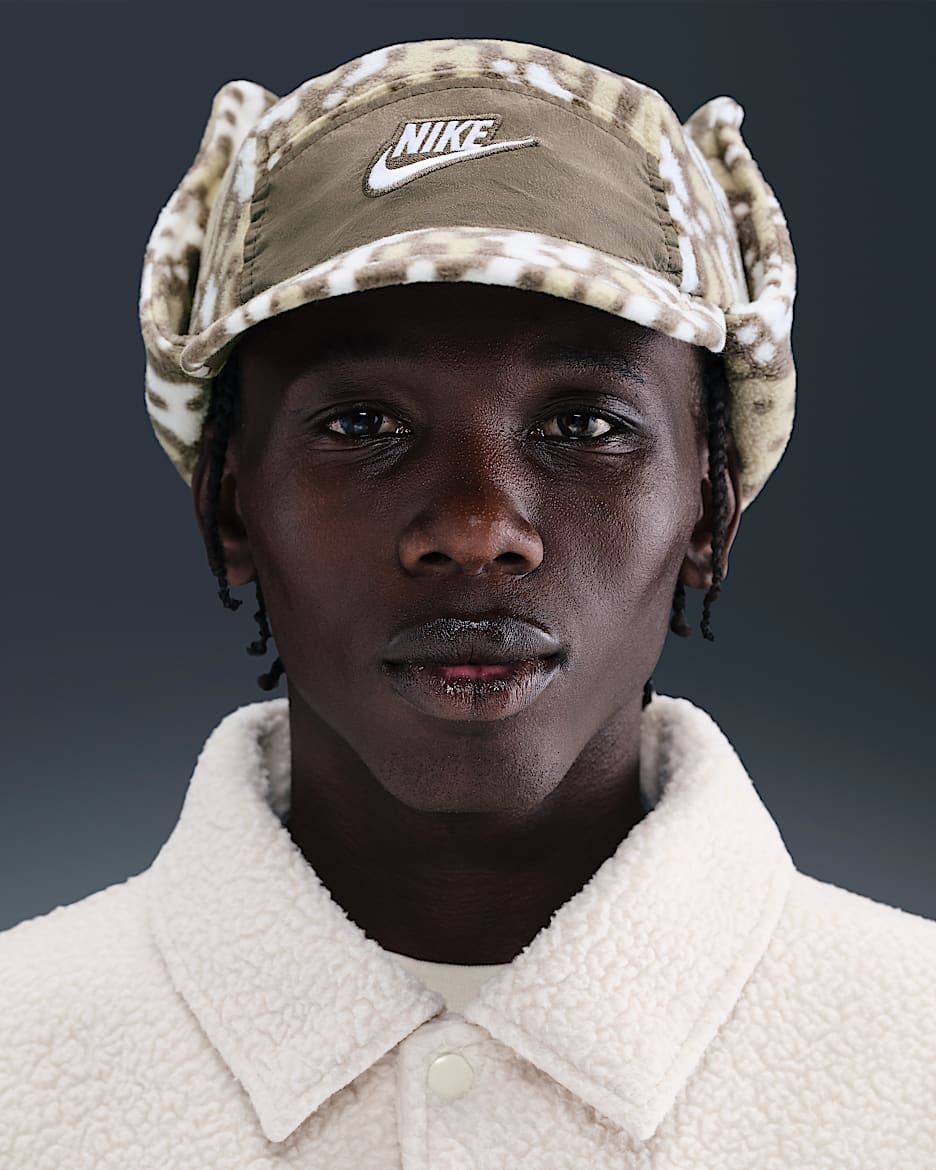 Nike Fly 摇粒绒软顶户外运动帽 - 洞穴石色/沙漠卡其/帆白/白色